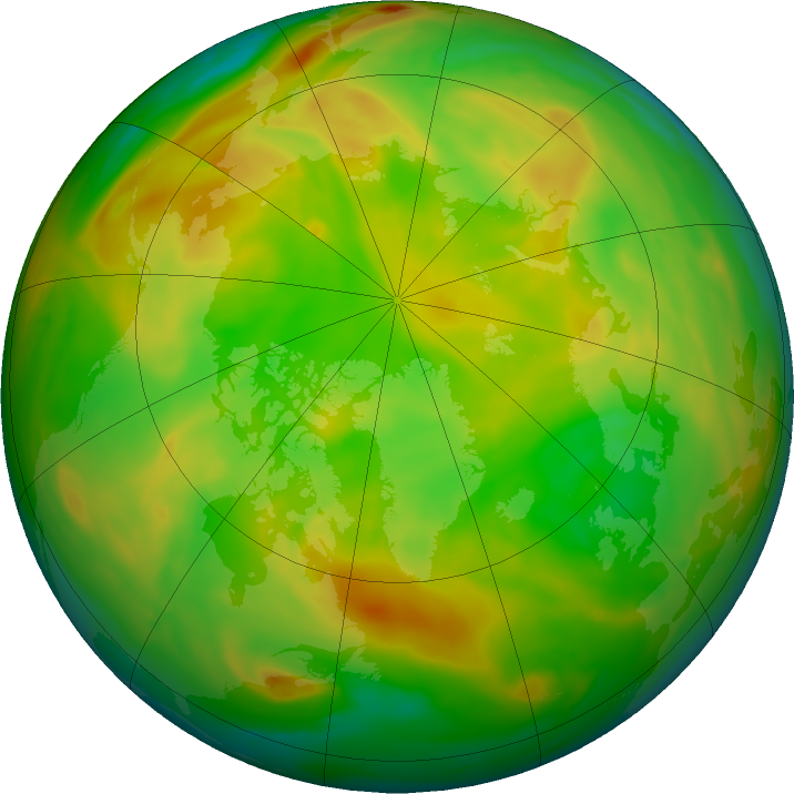 Arctic ozone map for 26 May 2017